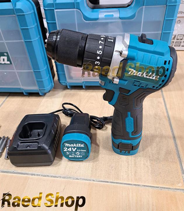 دریل 24 ماکیتا براشلس 3 نظام فلزی Makita 24V Dril Cordless